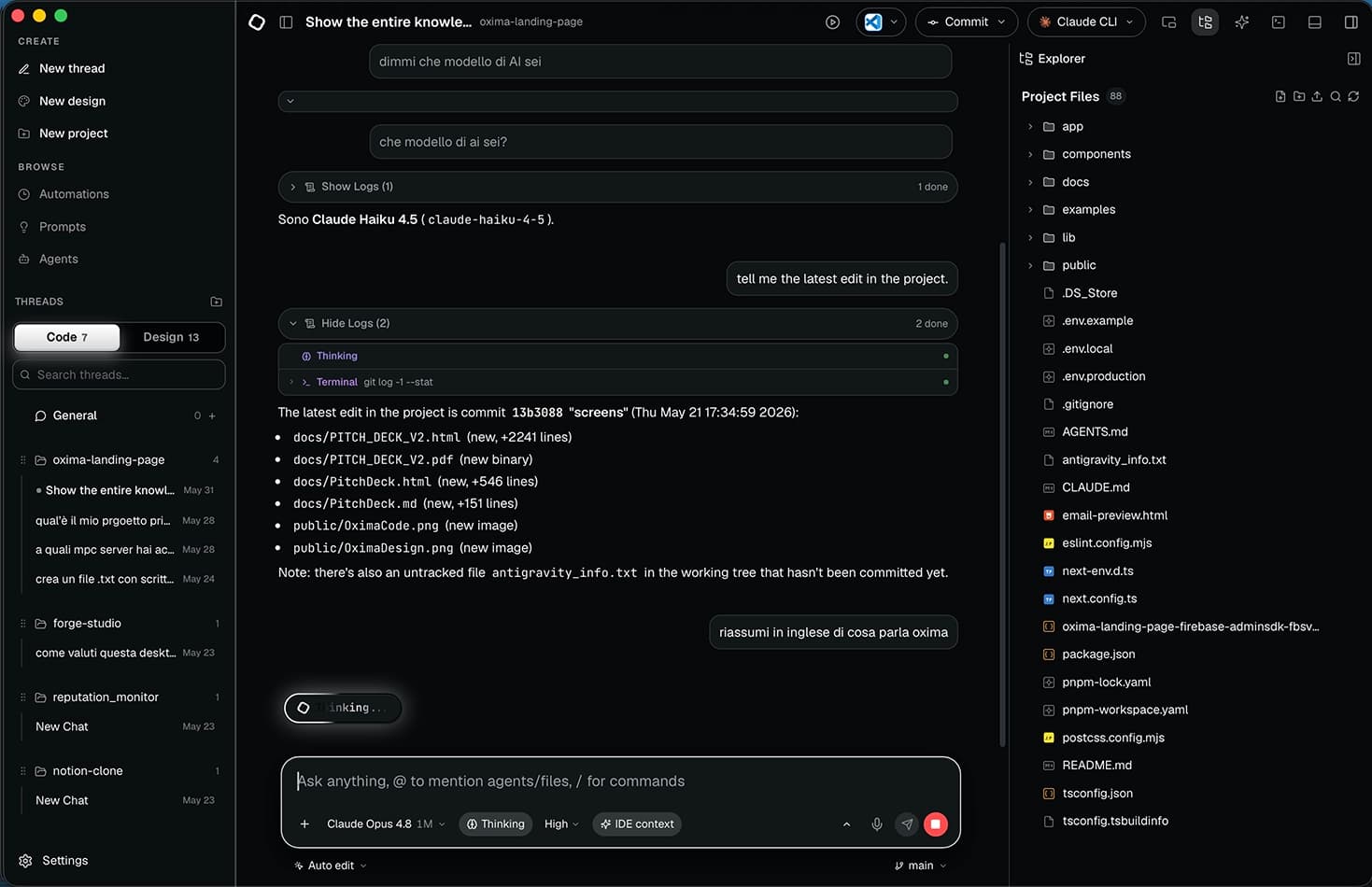 Oxima - Multi-provider AI